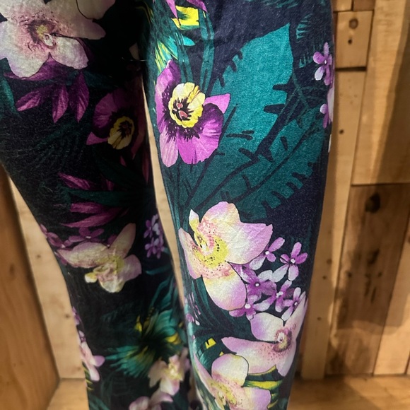 Michael Lauren Derby wide leg orchid pant szM - Picture 4 of 5